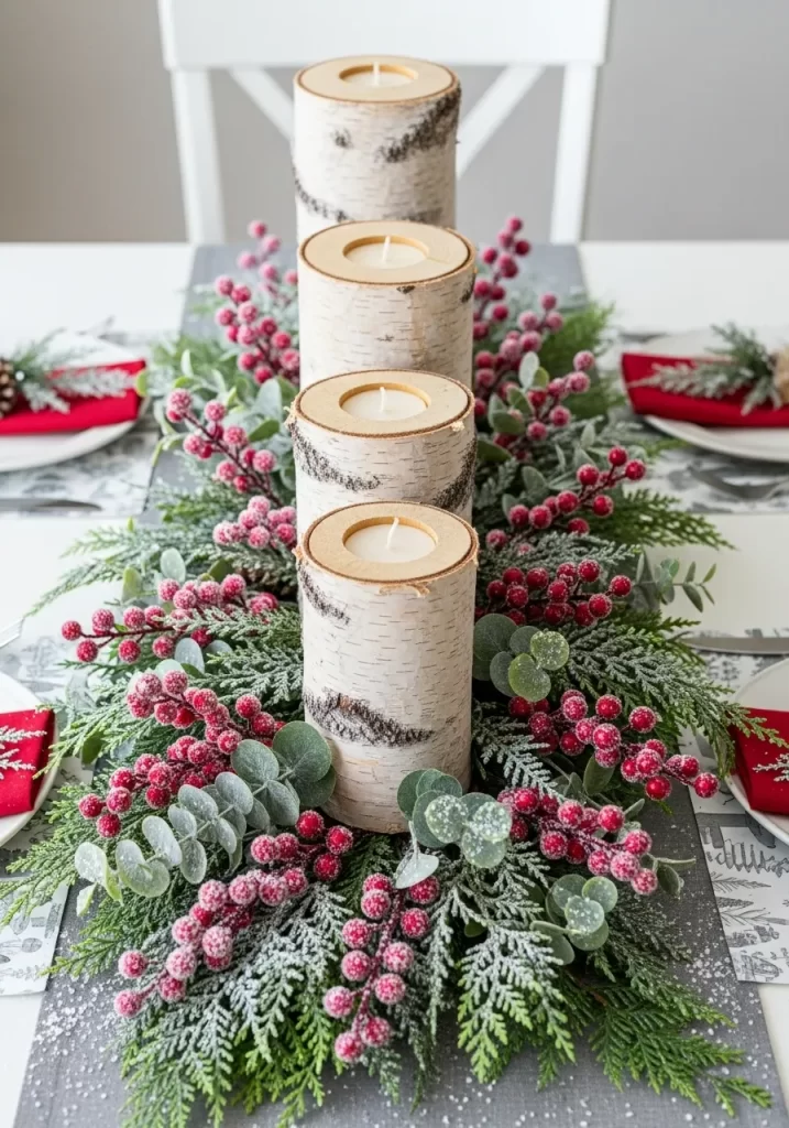 Frosted Birch & Berry