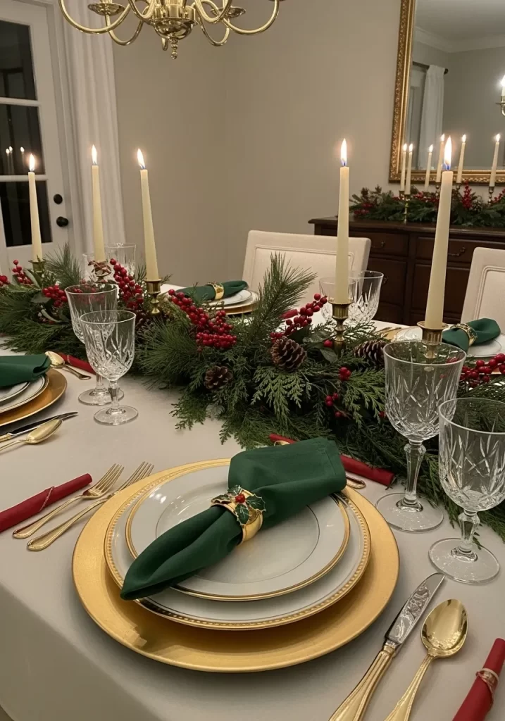 Winter Tablescape