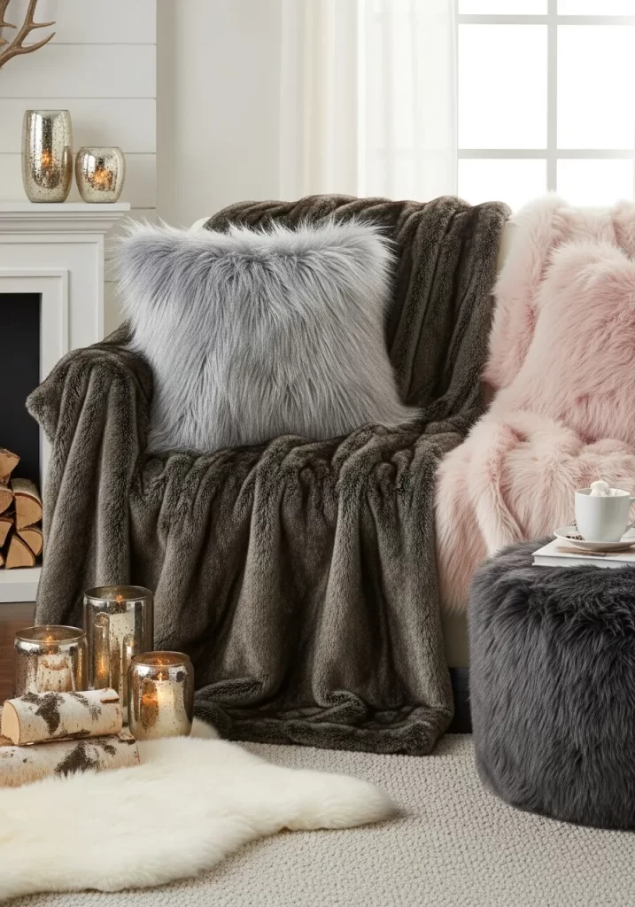 Winter Living Room Decor