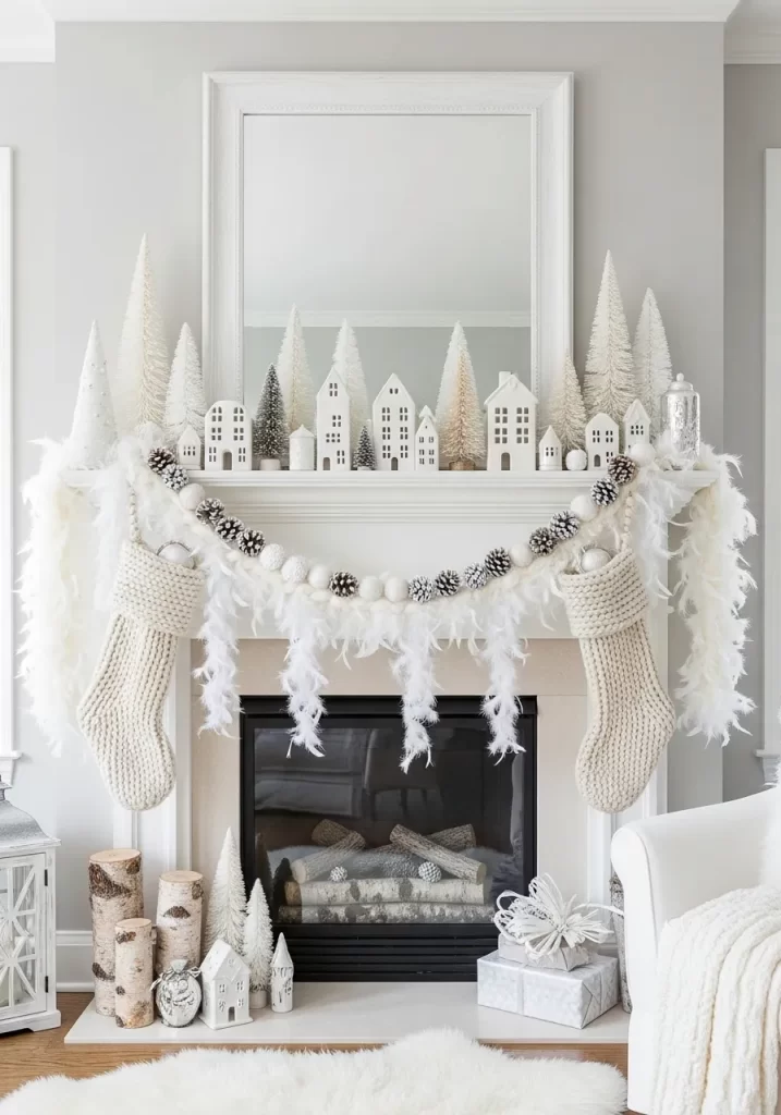 Holiday Mantel Decor