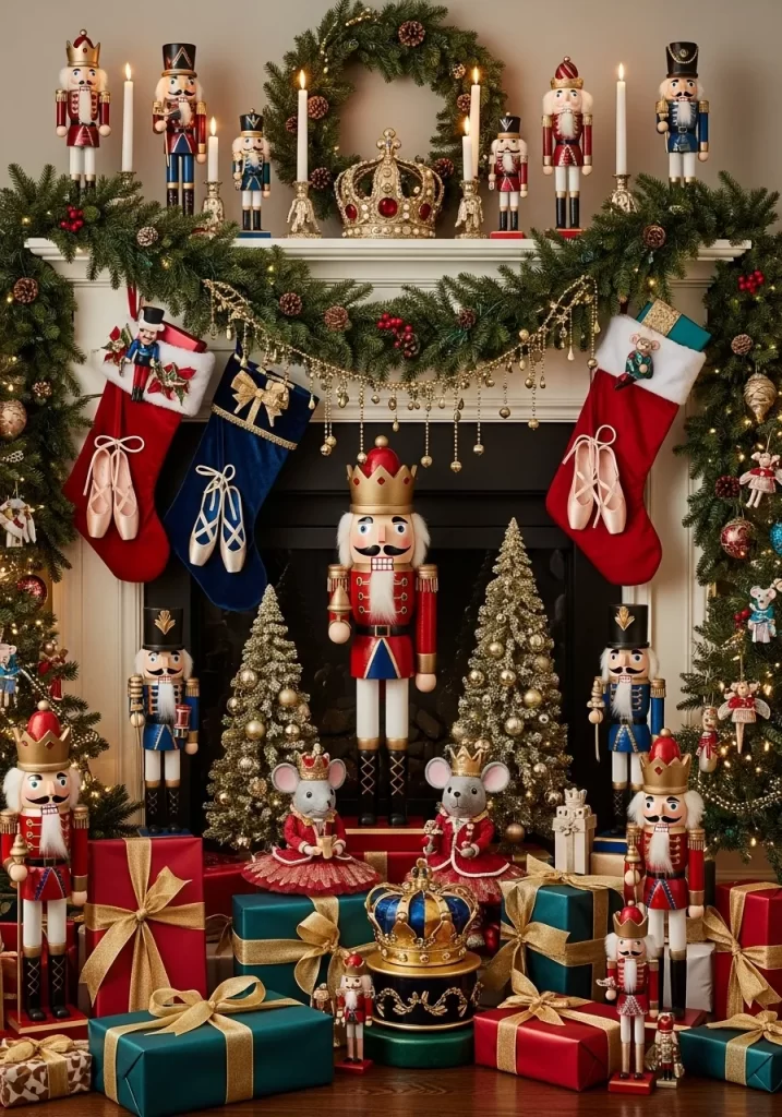 Holiday Mantel Decor