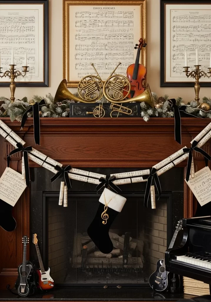 Holiday Mantel Decor