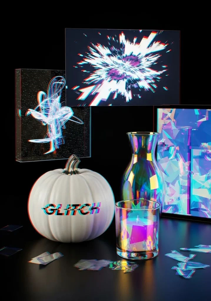 Digital Glitch Decor