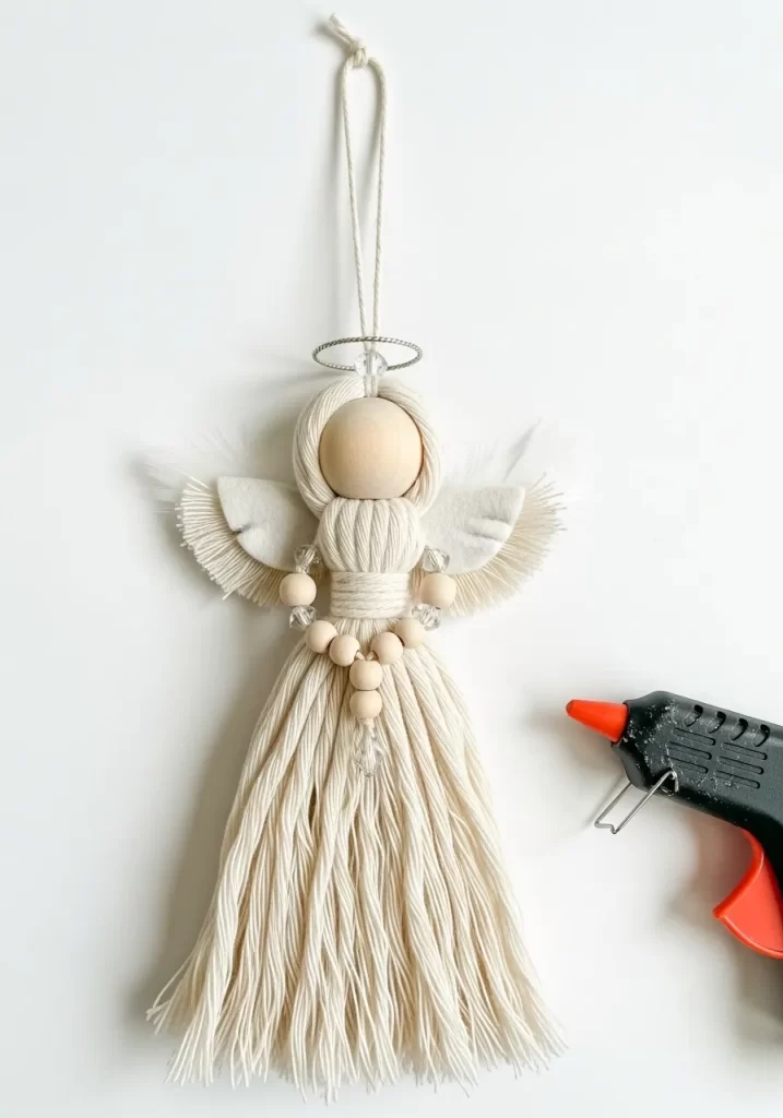 Boho Macrame Angel