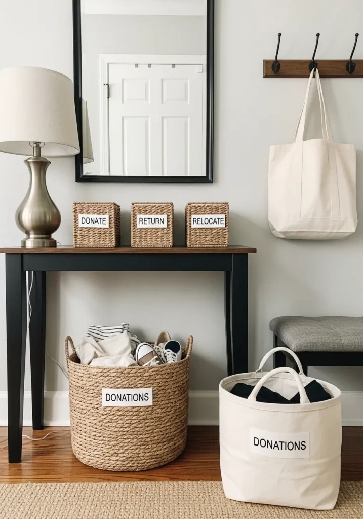 Entryway Organization	