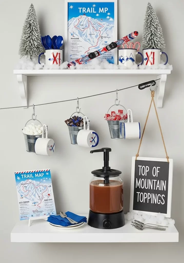 Apres-Ski Lodge Hot Cocoa Shelf