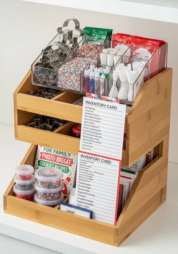 Holiday Baking Supply Station