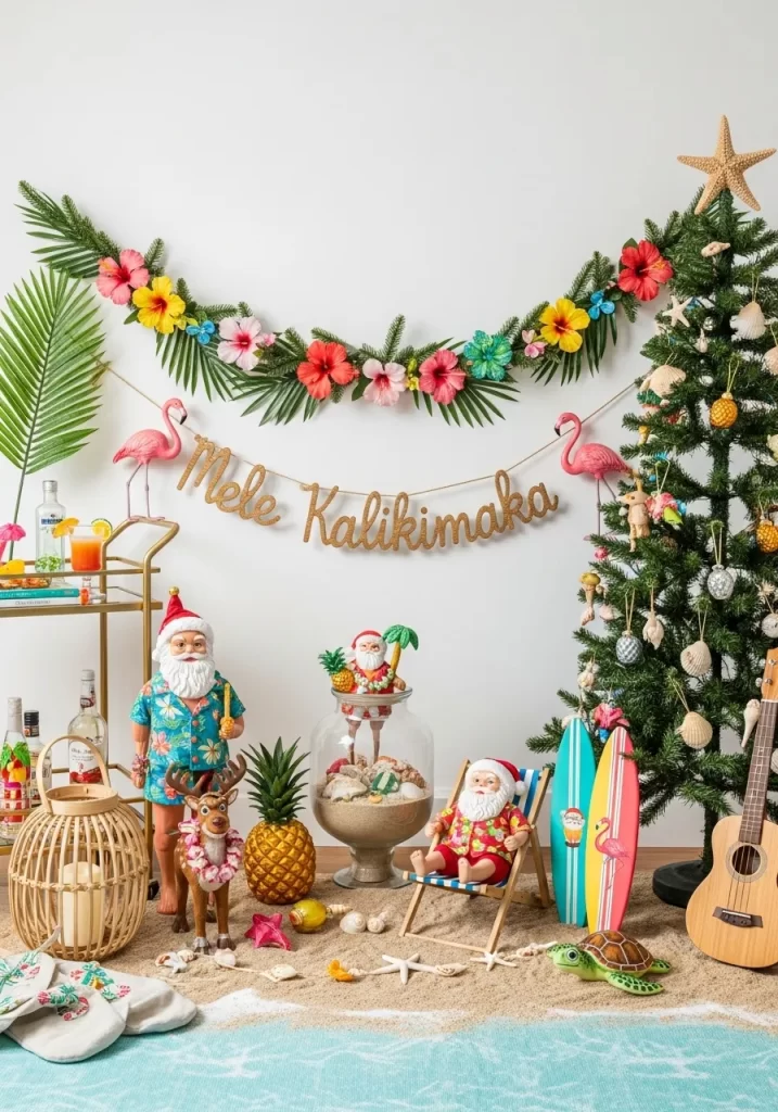 Holiday Mantel Decor