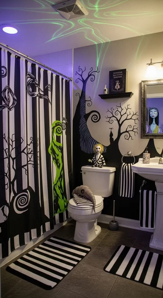 Whimsical Nightmare Washroom