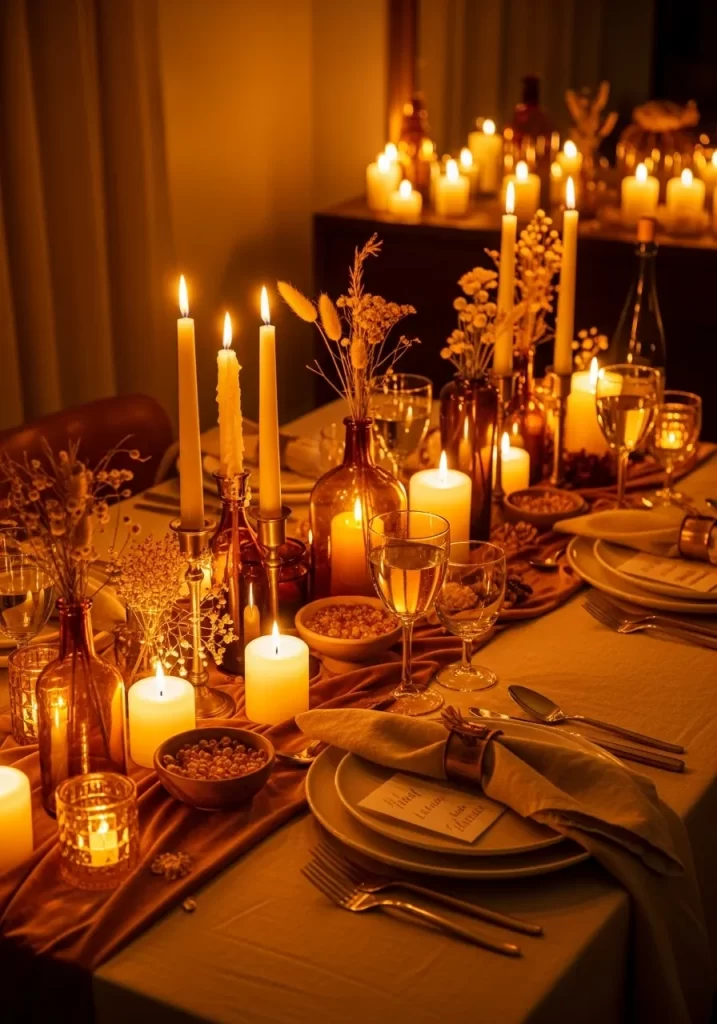 A Golden Candlelight Glow