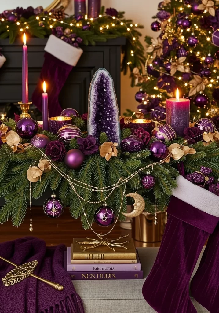 Holiday Mantel Decor