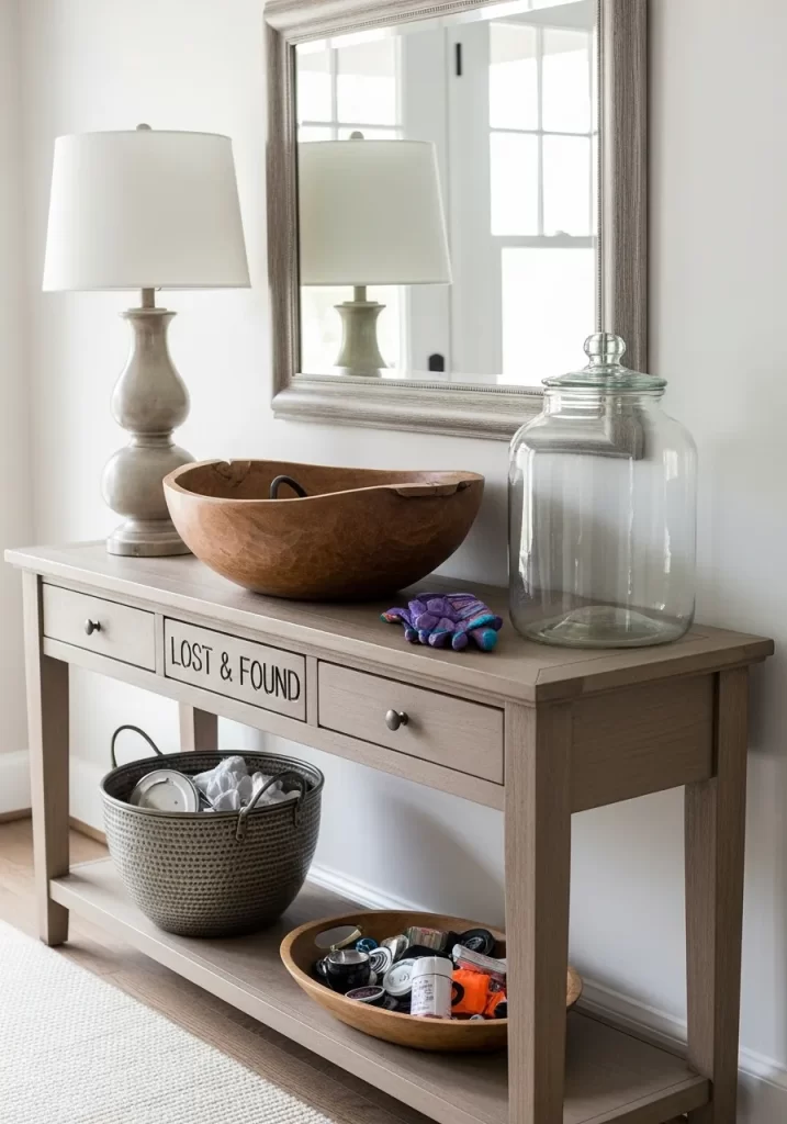 Entryway Organization	