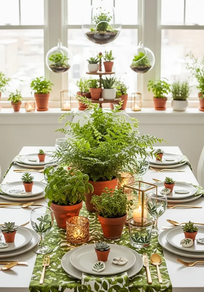Lush Greenhouse Gathering