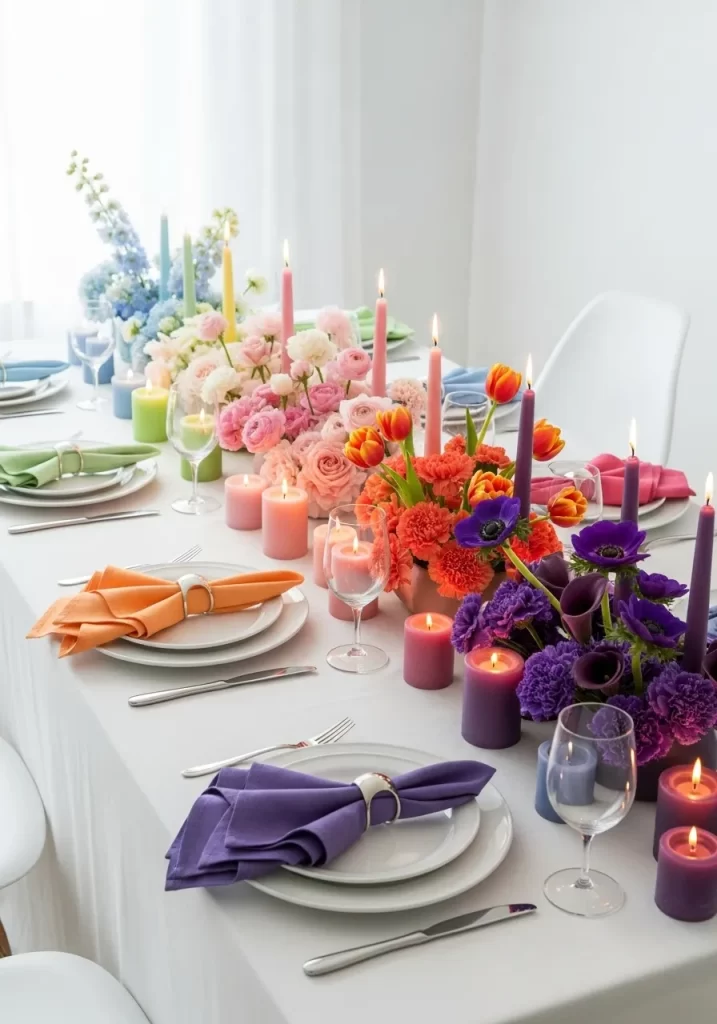 A Rainbow of Flowers