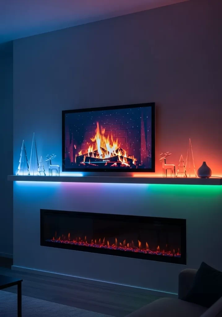 Holiday Mantel Decor