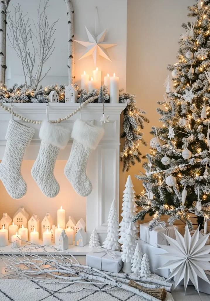 Holiday Mantel Decor