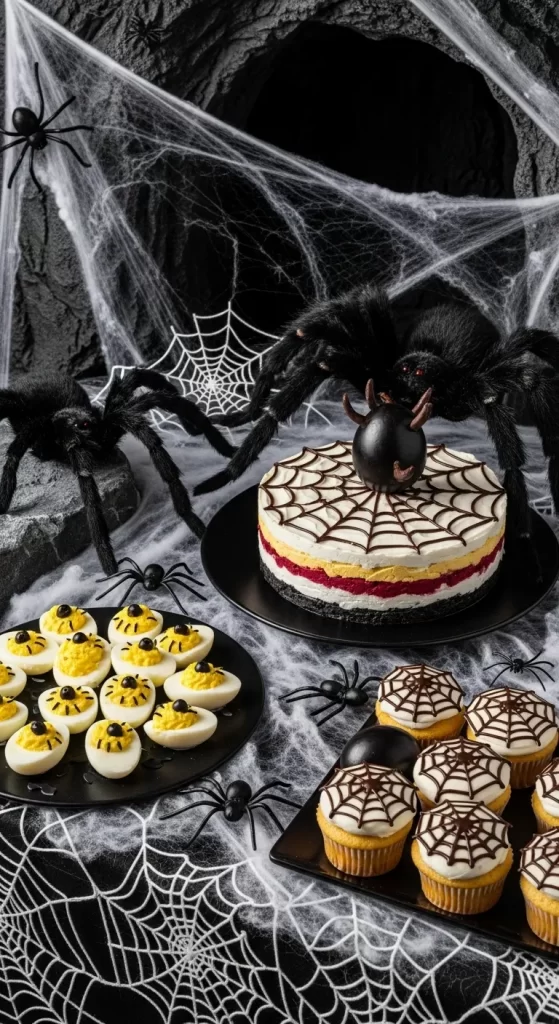 Spider's Nest Sweet Table