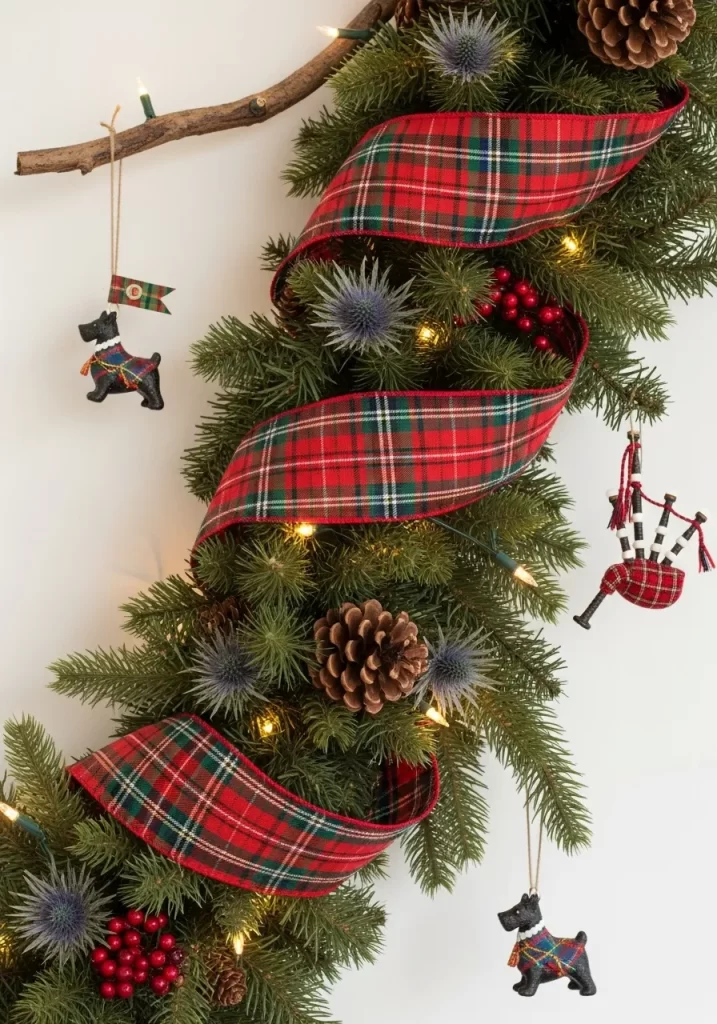 Christmas Stair Decor