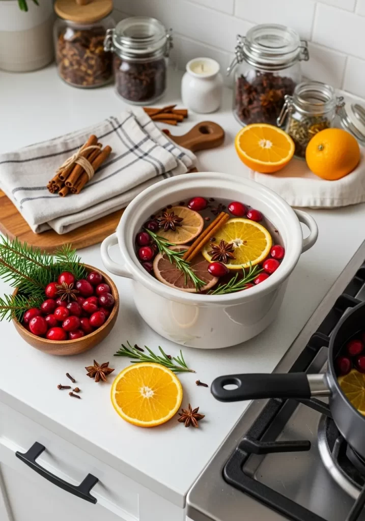 Winter Living Room Decor