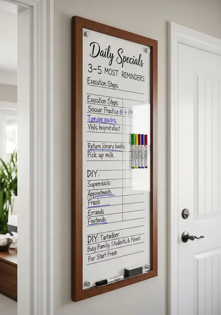 Entryway Organization	