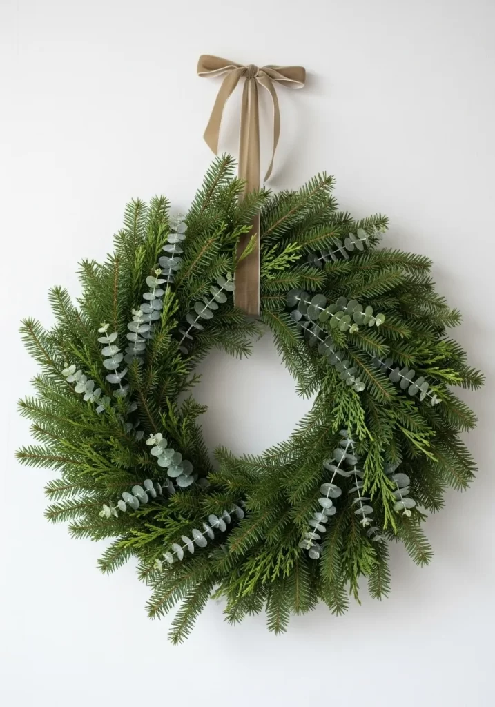 Lush & Natural Evergreen Wreath