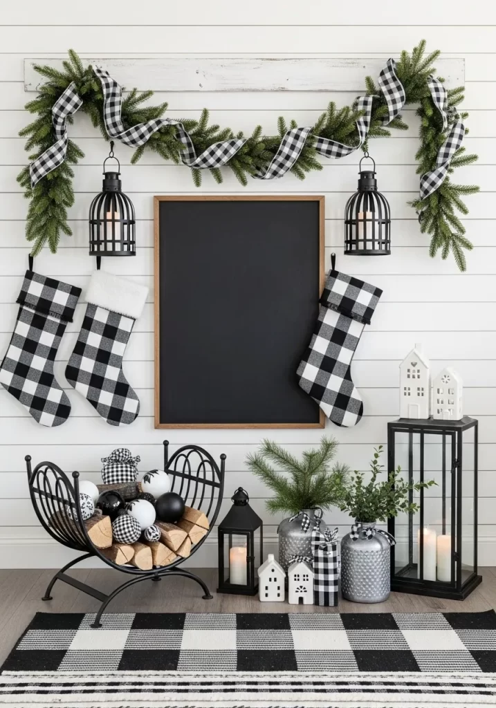 Modern Buffalo Check Farmhouse