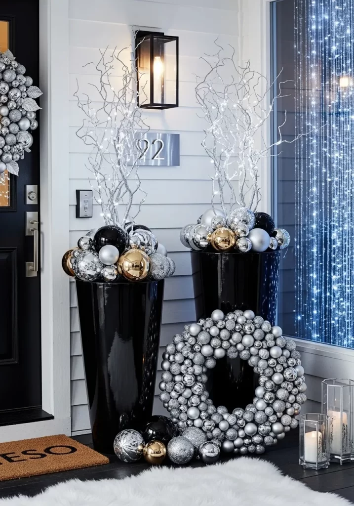 Winter Porch Decor

