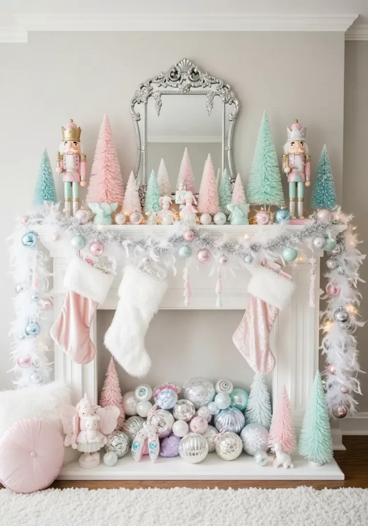 Holiday Mantel Decor