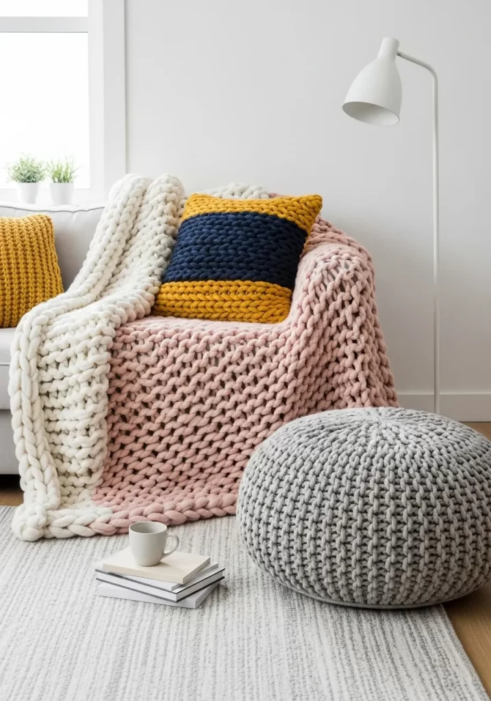 Winter Living Room Decor