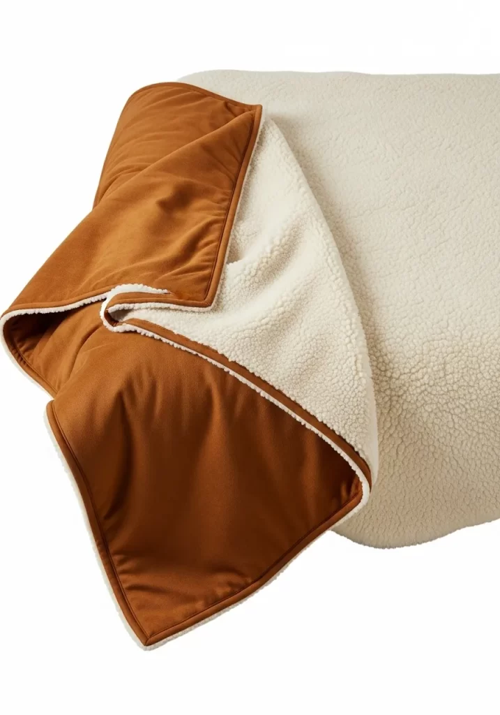Pumpkin Spice Sherpa Throw