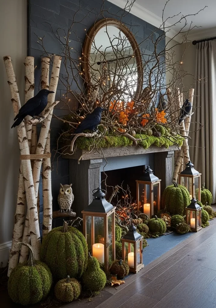 Enchanted Forest Fireplace