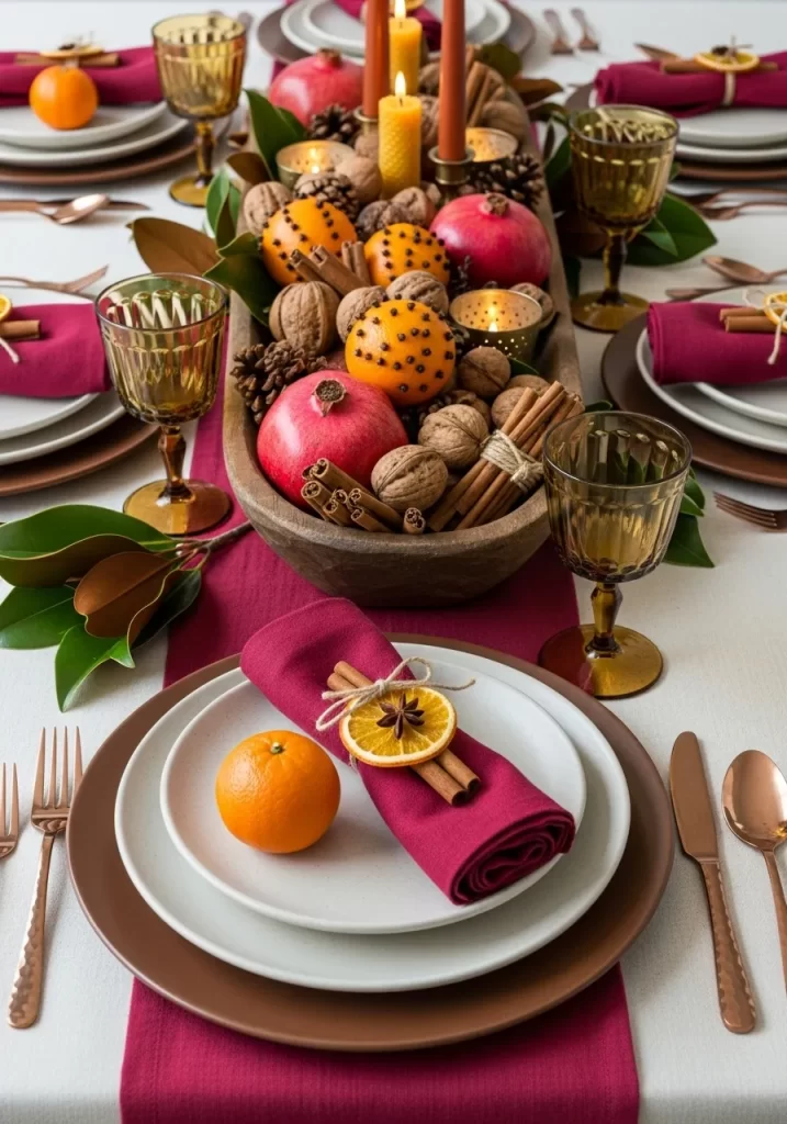 Winter Tablescape