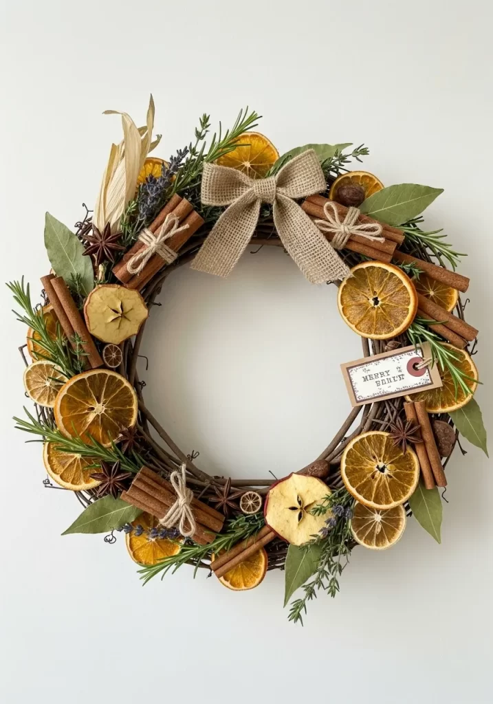 DIY Holiday Wreath