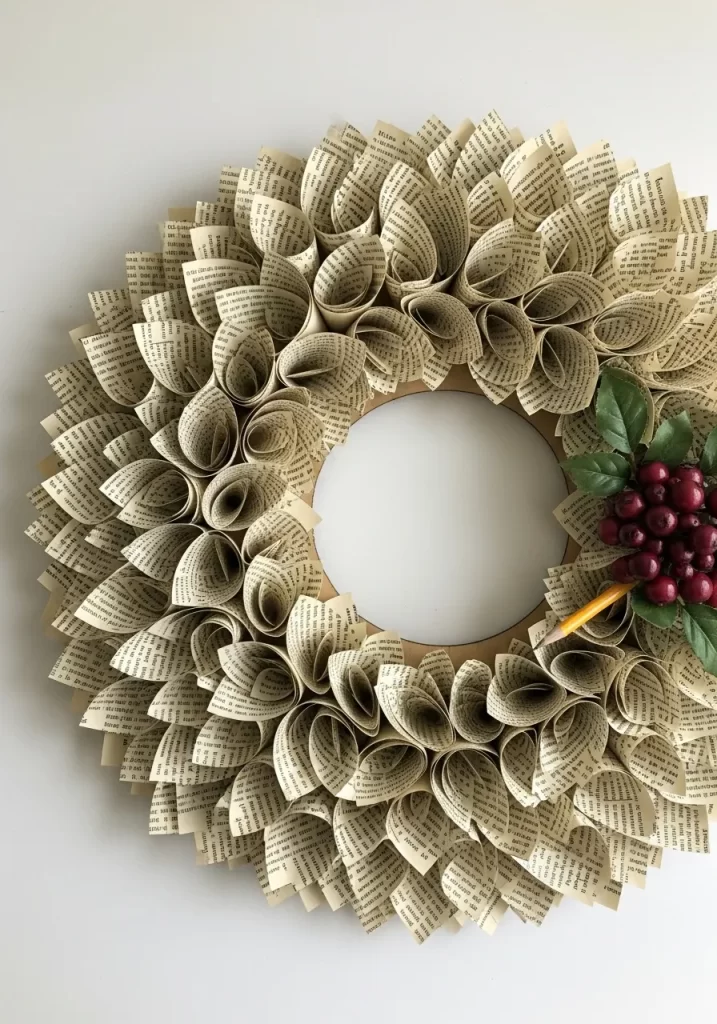 DIY Holiday Wreath