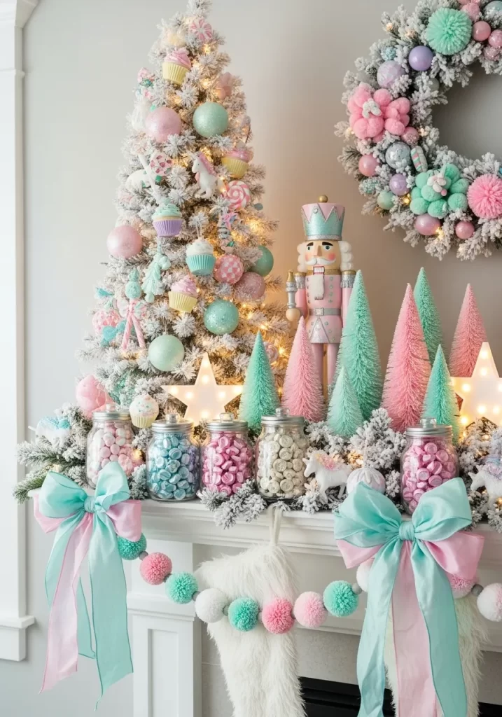 Holiday Mantel Decor