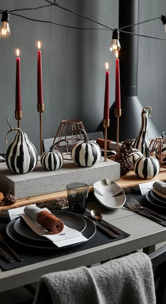 The Modern Monochrome Table