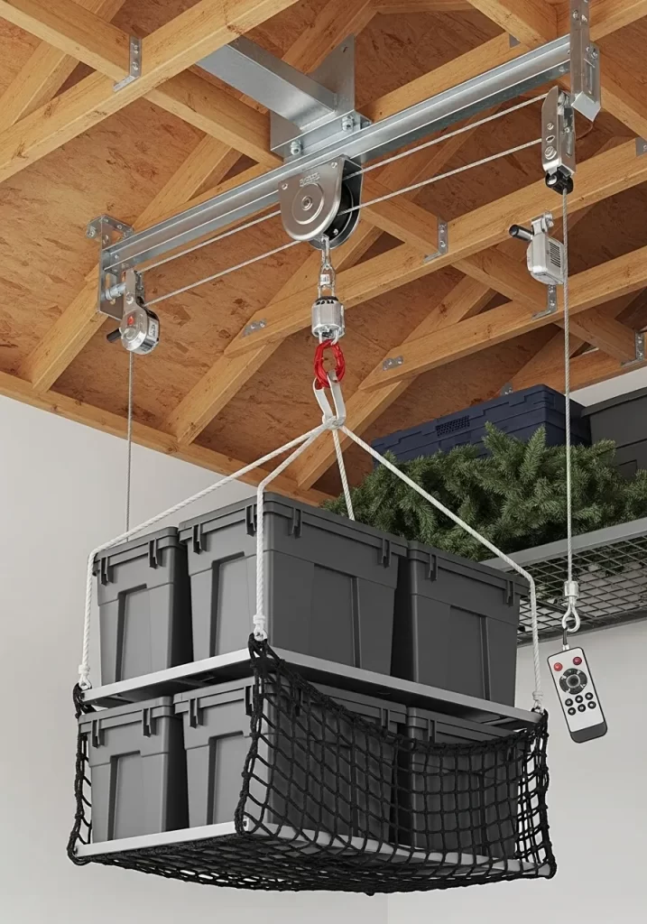 Motorized Ceiling Storage Lift