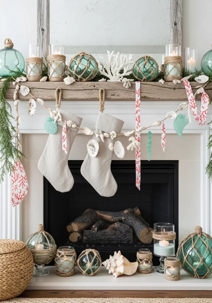 Holiday Mantel Decor