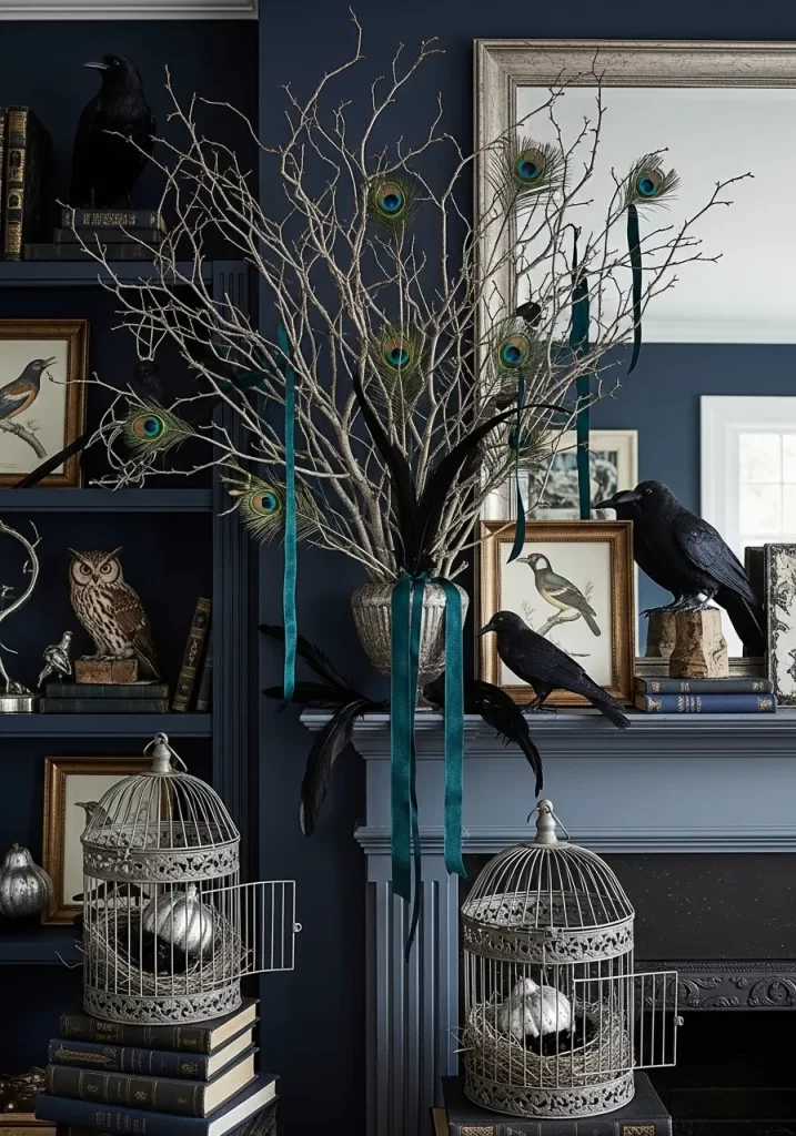 The Raven's Perch Mantel