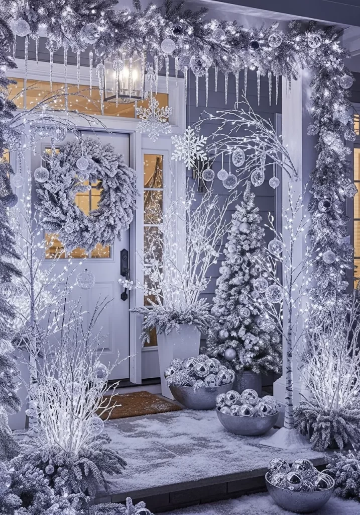 Winter Porch Decor