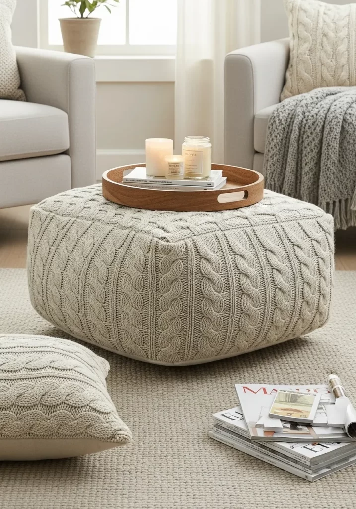 Winter Living Room Decor