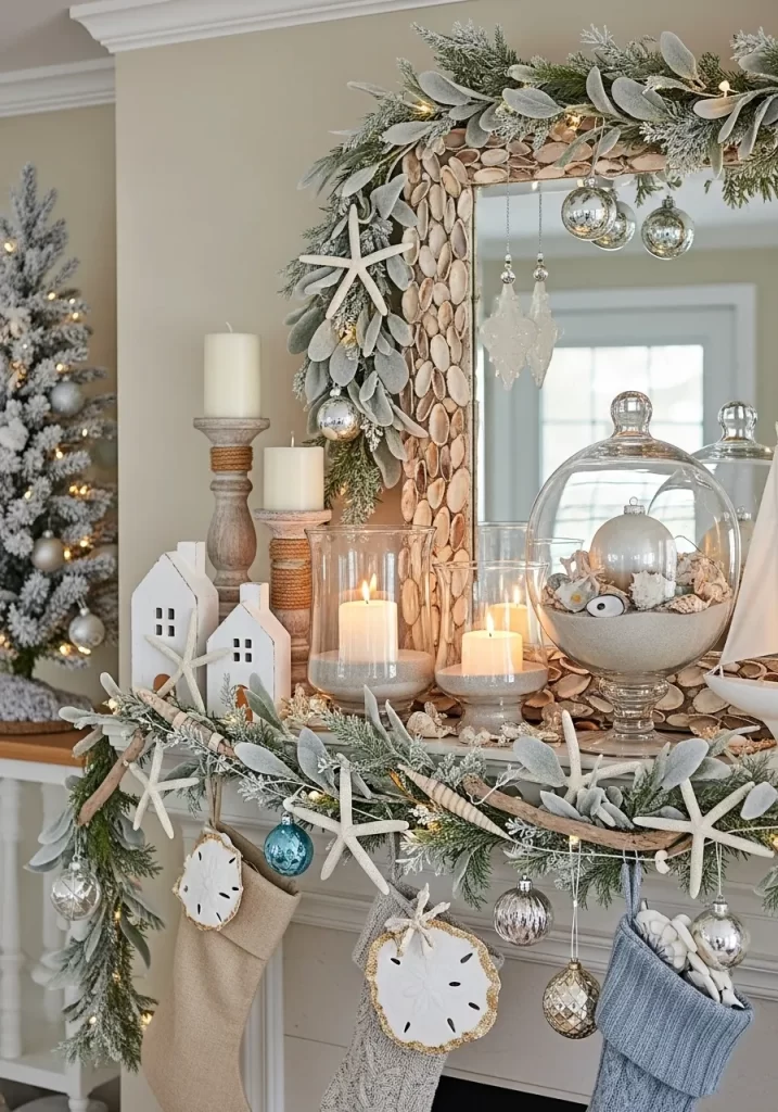 Holiday Mantel Decor