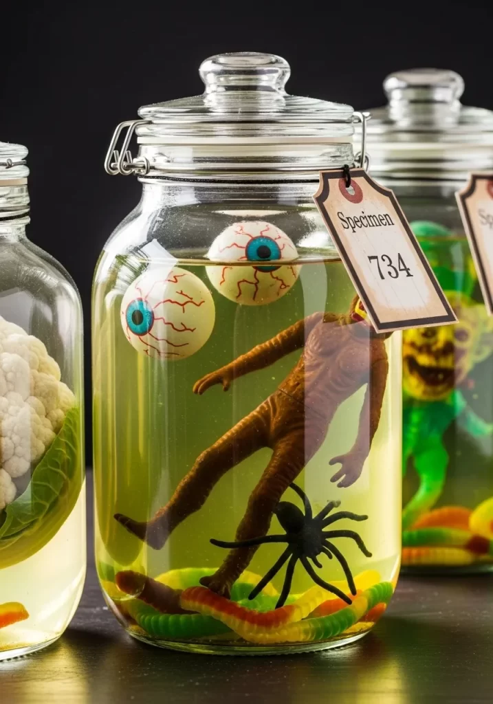 Creepy Specimen Jars Creepy Specimen Jars