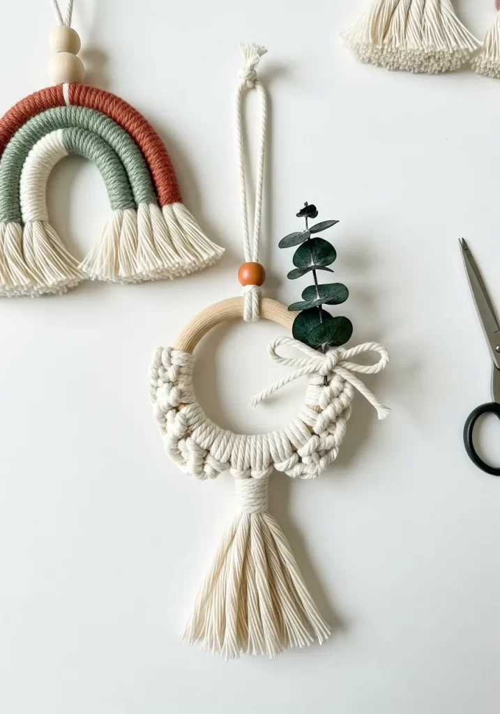 Boho Chic Macrame Wreath