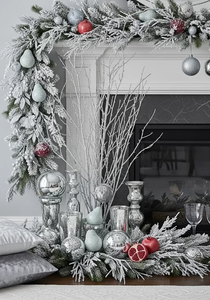 Holiday Mantel Decor