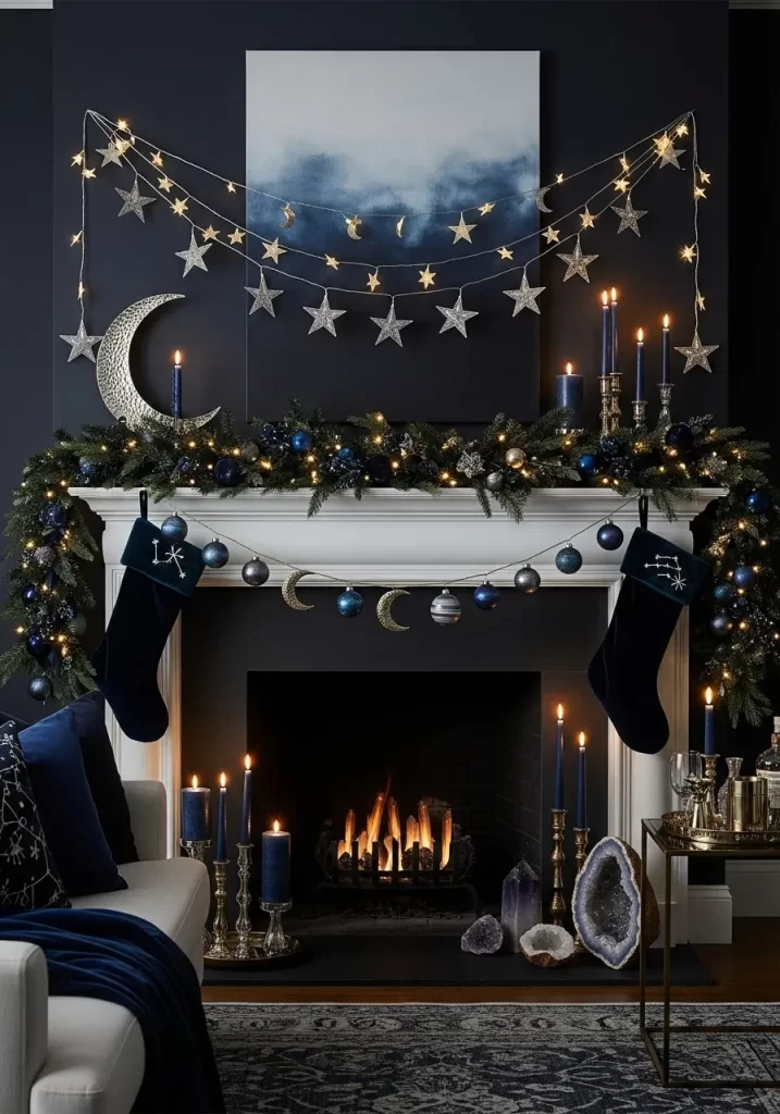 Holiday Mantel Decor