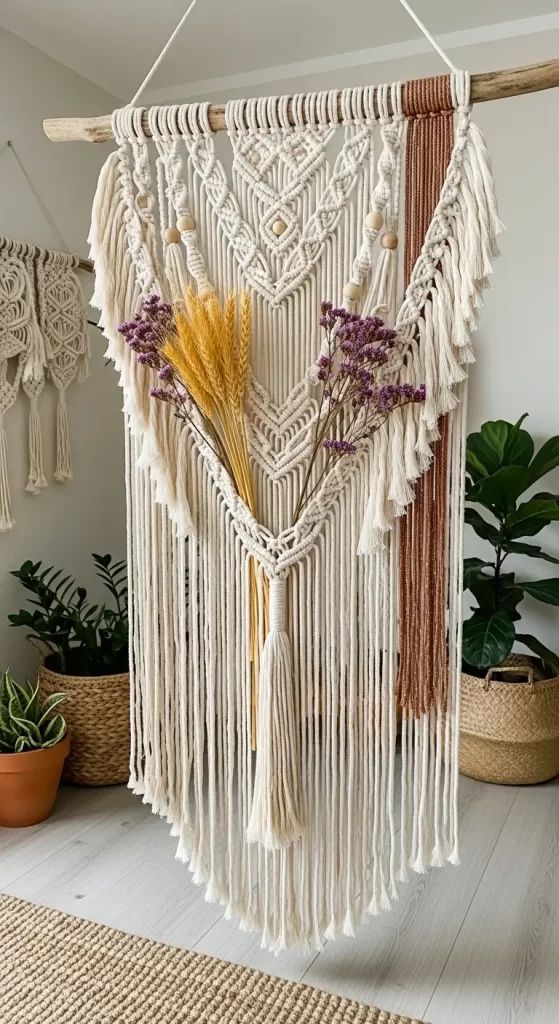 Harvest Macrame Wall Hanging