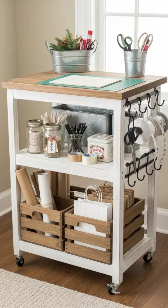 Farmhouse Charm Cart