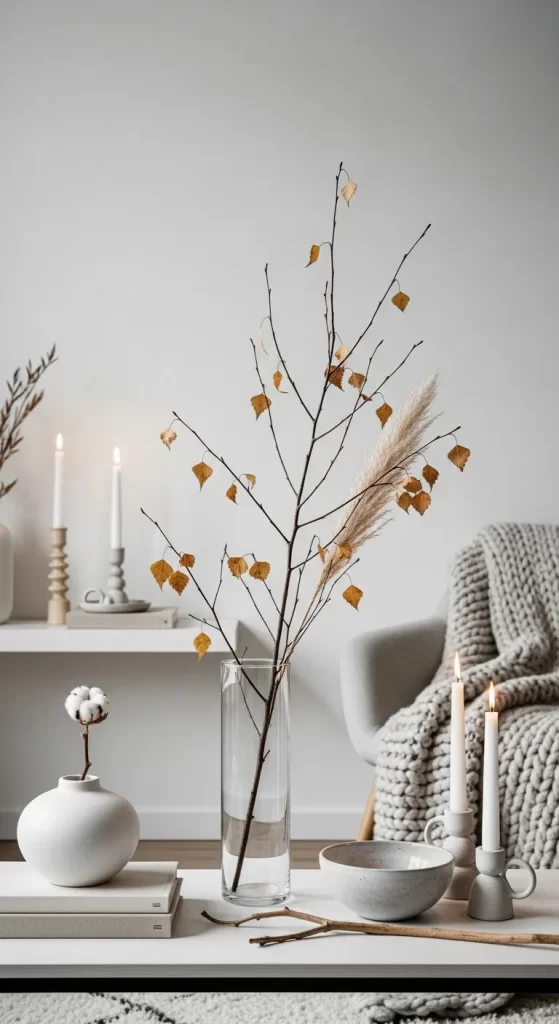 Minimalist Table Arrangement