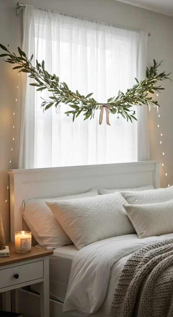 Serene Floating Olive Branch Garland